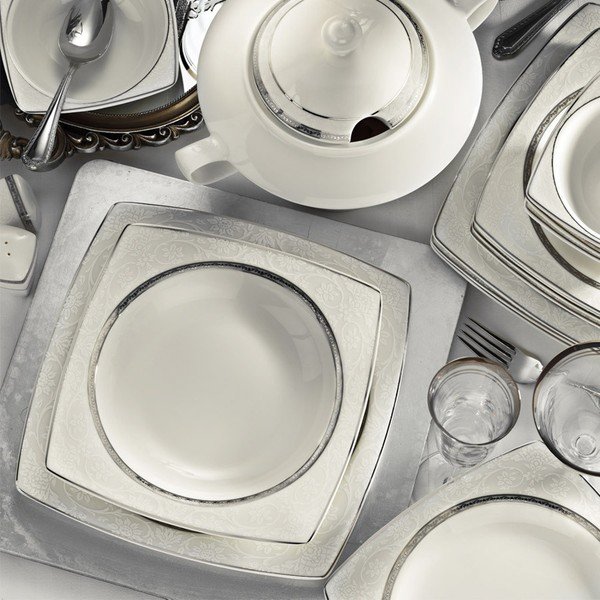 62 gabalu porcelāna trauku komplekts Kutahya simple-image-3