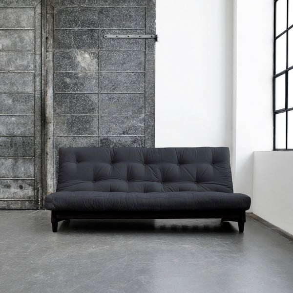 Dīvāns gulta Karup Fresh Wenge/Gray
