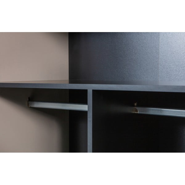 Krēmkrāsas priedes masīvkoka moduļu drēbju skapis 100x200 cm Daily – vtwonen-image-1