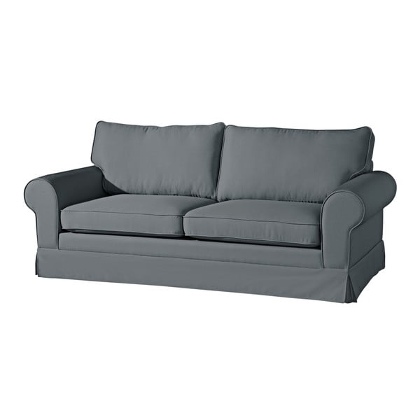 Antracīta dīvāns Max Winzer Hilary, 202 cm