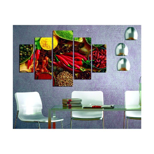 5 daļīga glezna Pepper-image-1
