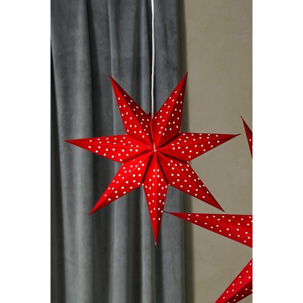 Sarkans piekarināms Ziemassvētku gaismas dekors uz baterijām ø 45 cm Blink – Markslöjd-image-2