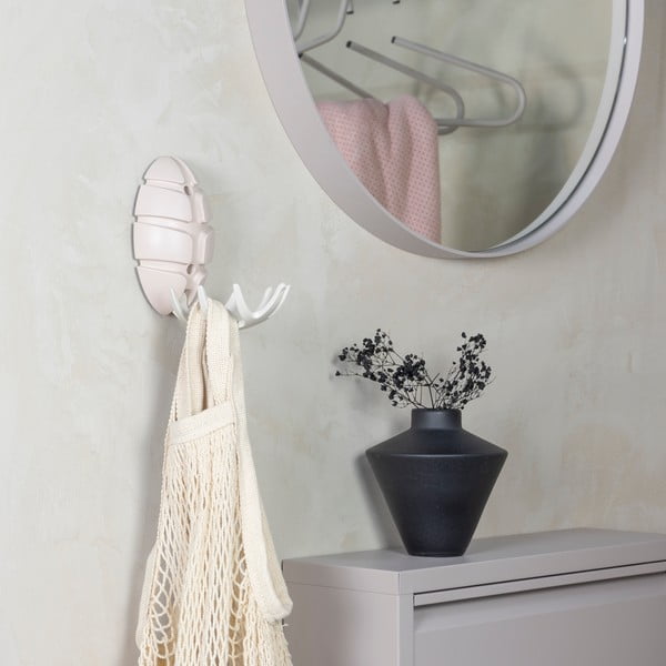 Bēšs plastmasas sienas āķis Bug – Spinder Design-image-3