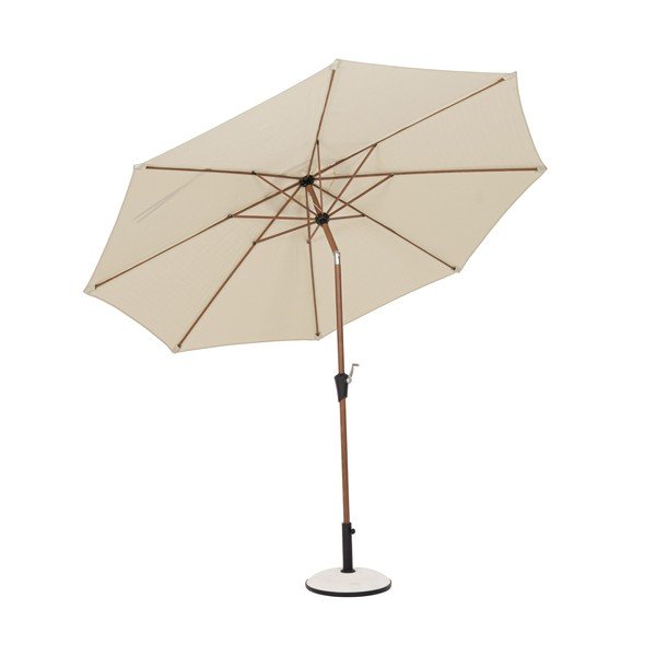Bēšs saulessargs ø 300 cm Palinuro – Bizzotto-image-2
