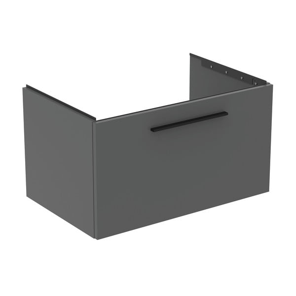 Pelēks piekarams skapītis zem izlietnes 80x44 cm i.Life B – Ideal Standard-image-4