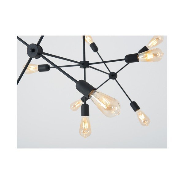 Melna piekaramā lampa Custom Form Triso Onze-image-3