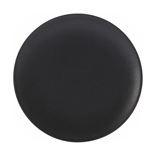 Melns keramikas šķīvis ø 27 cm Caviar – Maxwell & Williams