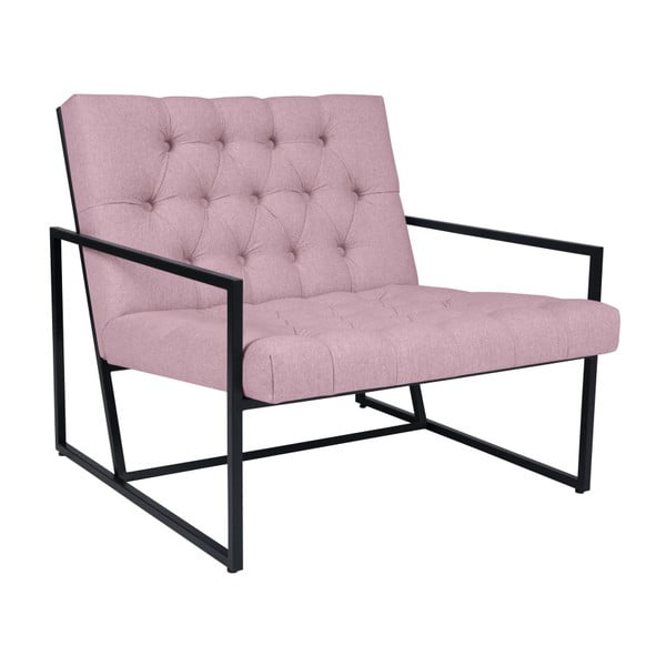 Gaiši rozā krēsls Mazzini Sofas Aster
