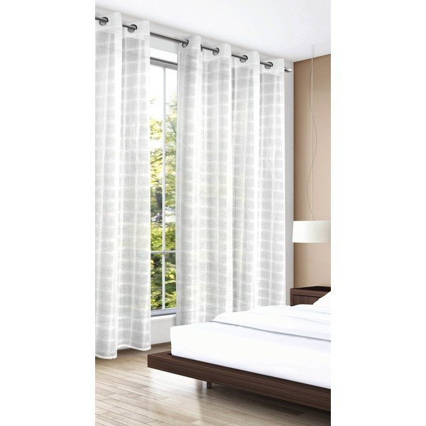 Balts aizkars 140x245 cm – Sehlbach-image-1