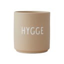 Bēša porcelāna krūze 300 ml Hygge – Design Letters