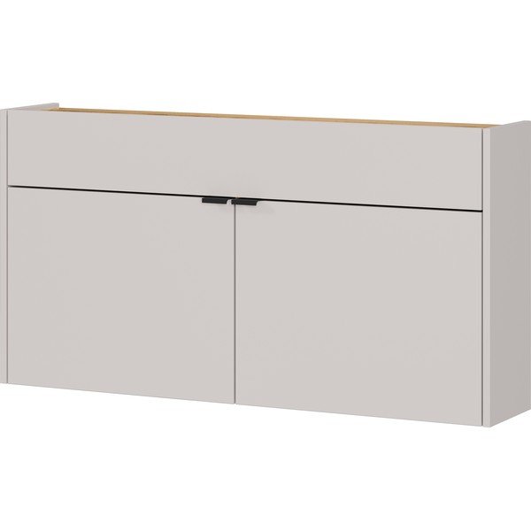 Krēmkrāsas piekarināms skapītis 110x57x22 cm Ameca – Germania