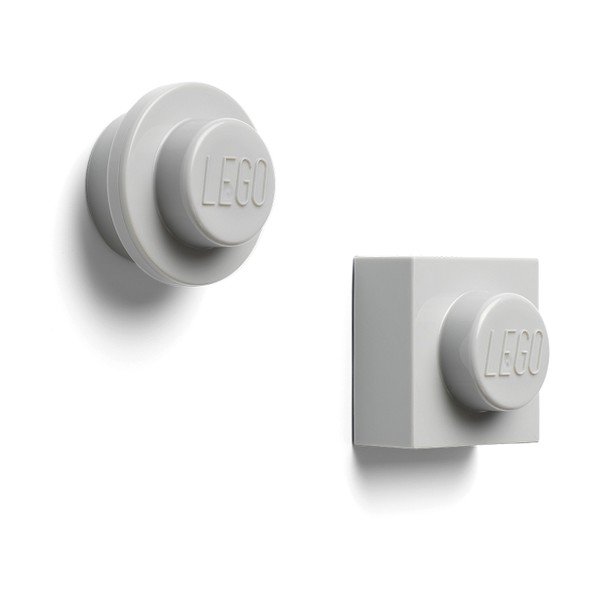 2 pelēku LEGO® magnētu komplekts