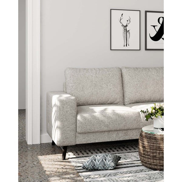 Krēmkrāsas stūra dīvāns (labais stūris) Fynn – Ghado-image-1