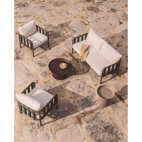 Metāla apaļš dārza galdiņš ø 45 cm Arcola – Kave Home-image-3