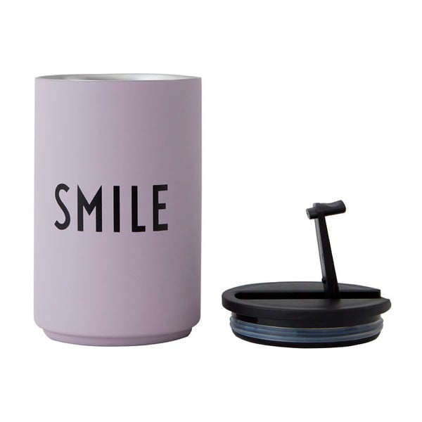 Violeta termokrūze 350 ml Smile – Design Letters-image-2