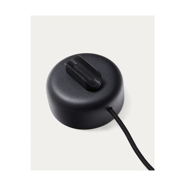 Melna metāla LED prožektora tipa lampa ø 8,5 cm Orey – Kave Home-image-4