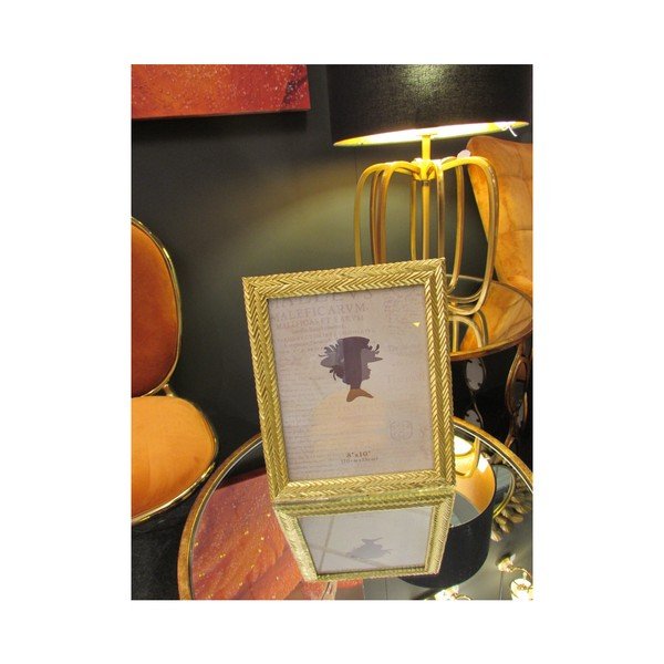 Dzeltens fotorāmis sveķu rāmī Mauro Ferretti Stick Glam, 25,3 x 30,5 cm-image-3