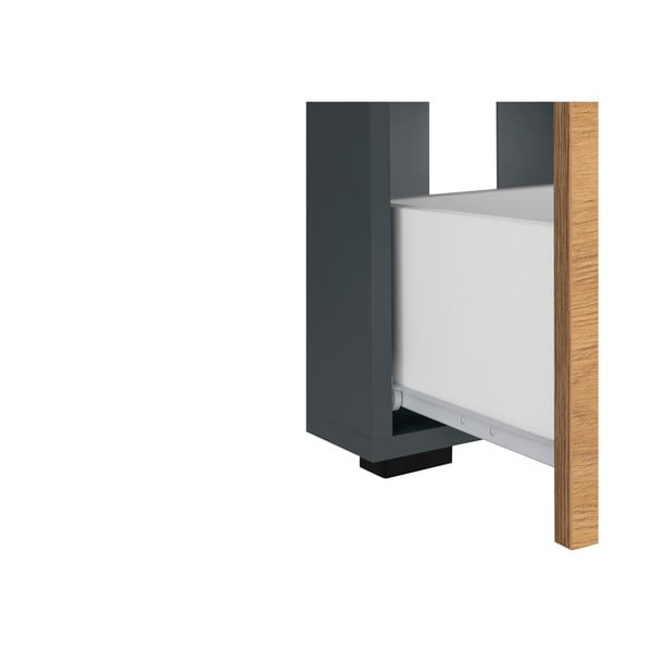 Dabīga toņa skapītis zem izlietnes ar ozolkoka imitāciju 55x35 cm Malika – Støraa-image-4