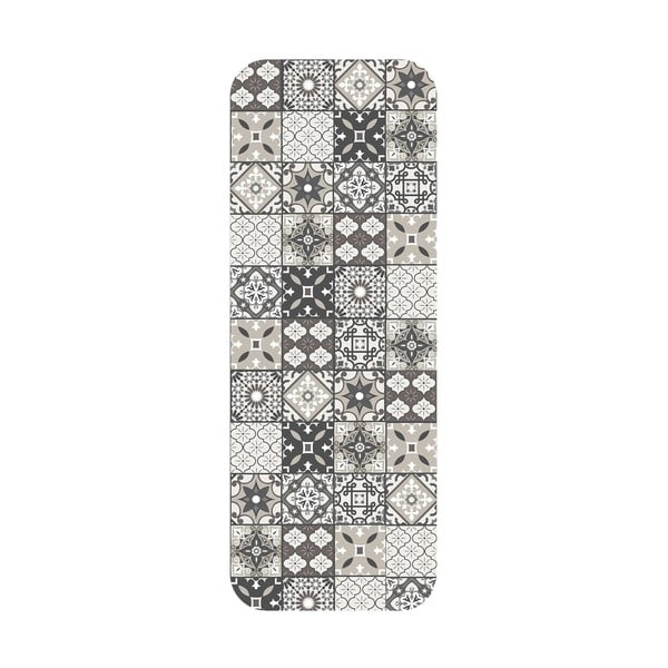 Pelēks celiņa paklājs 45x120 cm Gaston – douceur d'intérieur