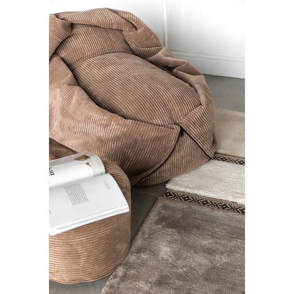 Sinepju dzeltens velveta bērnu sēžammaiss Cocoon 100 – SLOWDOWN-image-1