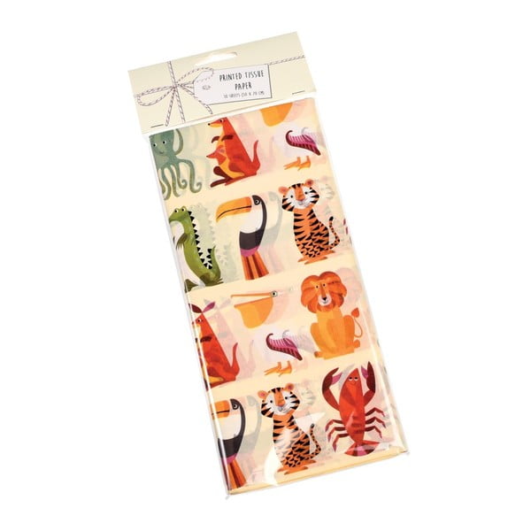 10 salvešpapīru komplekts Rex London Colourful Creatures
