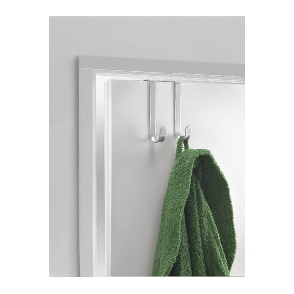 Durvju pakaramais ar 2 āķiem Metaltex, garums 14 cm-image-1