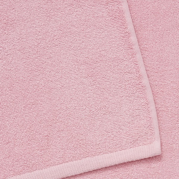Rozā ātri žūstošs/frotē kokvilnas dvielis 90x140 cm Quick Dry – Catherine Lansfield-image-2