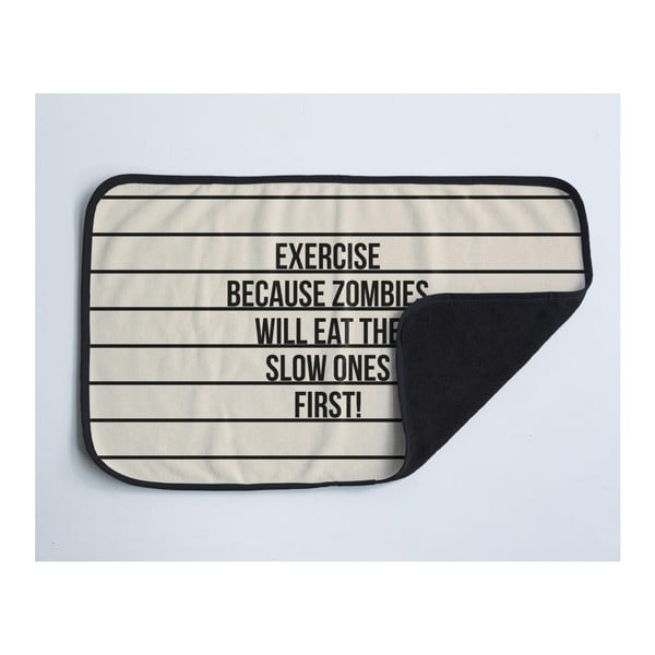 Patiešām jauki sīkumi Zombiji, kokvilnas sporta dvielis, 45 x 70 cm-image-3