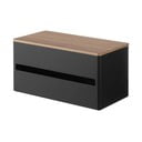 Melns metāla papīra dvieļu statīvs Rin – YAMAZAKI