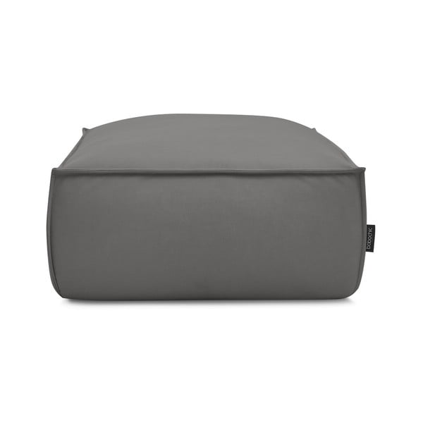 Pelēks kāju soliņš no ādas imitācijas Boheme – Bobochic Paris-image-3