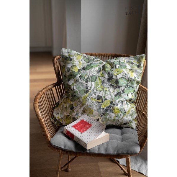 Lina spilvendrāna 40x40 cm Lotus – Linen Tales-image-3