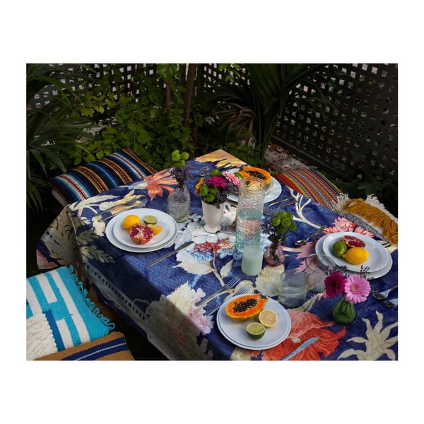 Galdauts ar linu Madre Selva Kyoto, 140 x 140 cm-image-1