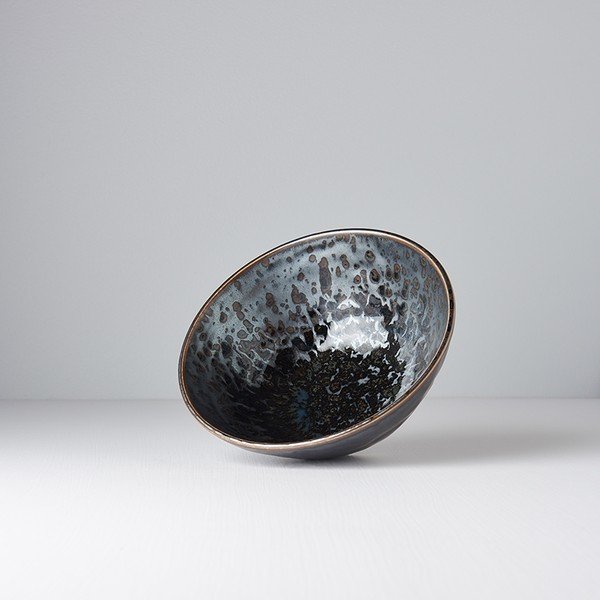 Melna keramikas bļoda MIJ Black Pearl, ø 20 cm-image-2