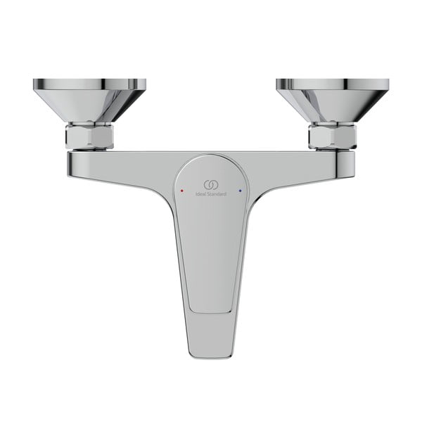 Spīdīgas sudraba krāsas jaucējkrāns vannai/sienas Cerafine D – Ideal Standard-image-3