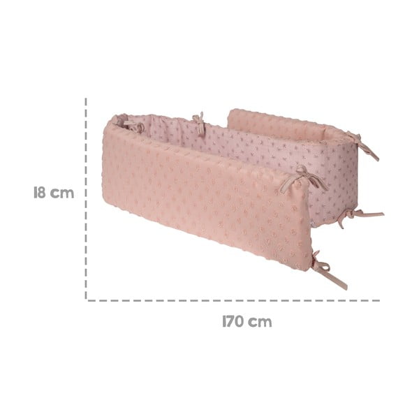 Bērnu gultiņas apmalīte 170 cm Lil Planet – Roba-image-4