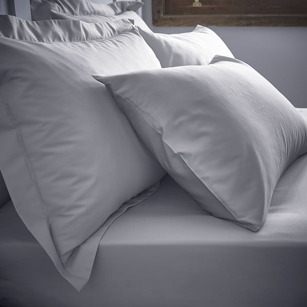 Spilvendrānas (2 gab.) no kokvilnas perkala 50x75 cm Cotton Percale – Bianca-image-1