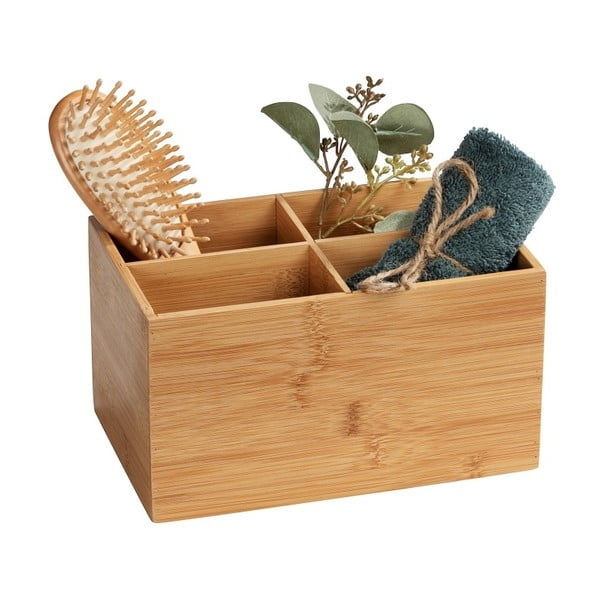 Bambusa vannas istabas organizators ar 4 nodalījumiem Wenko Terra-image-1