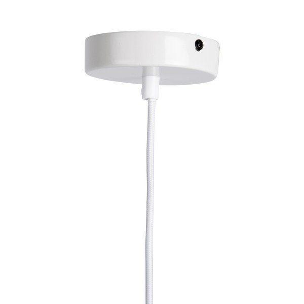Balta/dabīga toņa no virves piekaramā lampa ø 30 cm Vienna Stripes – Leitmotiv-image-1