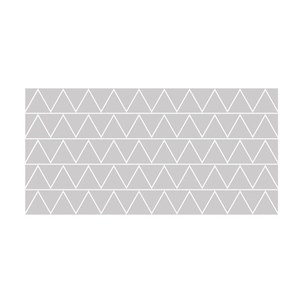 Logu uzlīmes (100 gab.) 10x10 cm Triangle – Ambiance-image-2