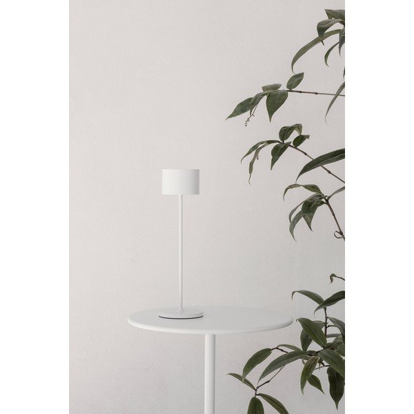 Balta portatīvā LED lampa Blomus Farol-image-1