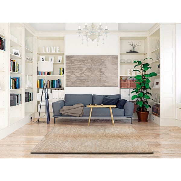 Gaiši bēšs paklājs Universal Serene, 160 x 230 cm-image-1