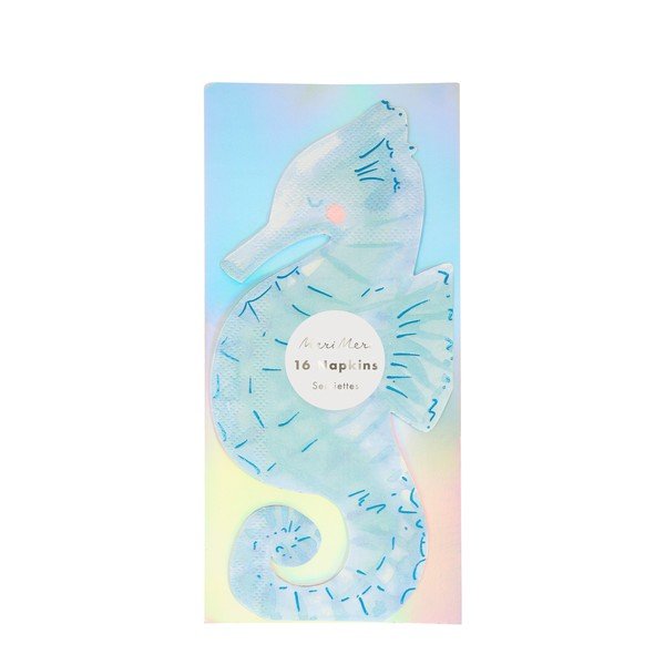 Papīra salvetes (16 gab.) Seahorse – Meri Meri-image-2