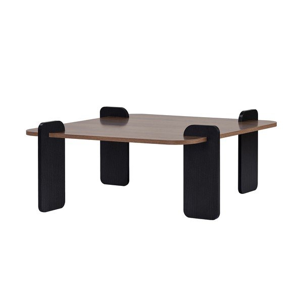 Brūns žurnālgaldiņš 90x90 cm Marais – Nordure