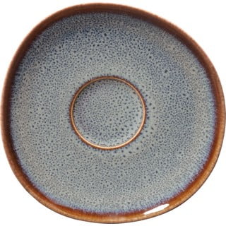 Pelēki brūna keramikas apakštasīte Villeroy & Boch Like Lave, 15,5 x 15 cm