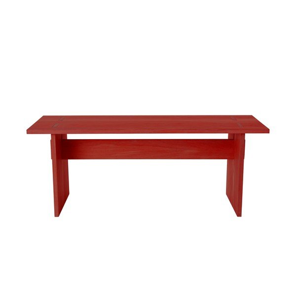 Sarkans masīvkoka sols Kotai – OYOY Living Design