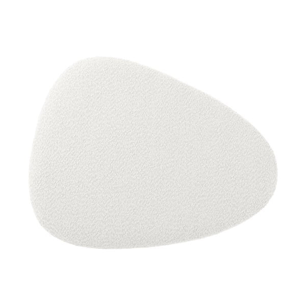 Balts pufs no buklē auduma Ada – Leitmotiv-image-3