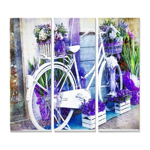 Gleznas (3 gab.) 20x50 cm Lavender – Wallity