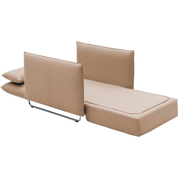 Bēšs izvelkamais atpūtas krēsls Softline Cord-image-3