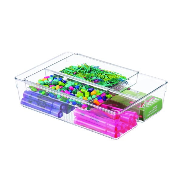 2 līmeņu virtuves atvilktņu organizators iDesign Linus, 31 x 20 cm-image-4