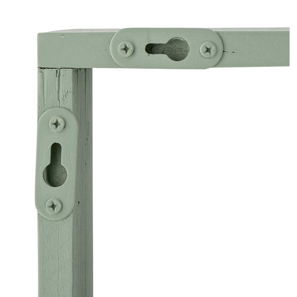 Gaiši zaļš daudzlīmeņu egles masīvkoka sienas plaukts 67 cm Preston – Bloomingville-image-3